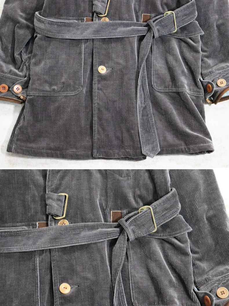 Visvim Visvim Visvim Hendee Trench Corduroy Jacket-2506 Size US S / EU 44-46 / 1 - 4 Thumbnail