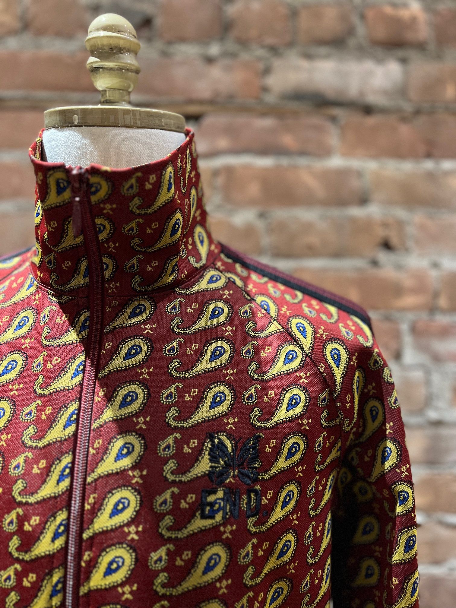 END. × Needles Needles x END. Paisley Poly Jacquard Track Jacket Size US M / EU 48-50 / 2 - 3 Thumbnail
