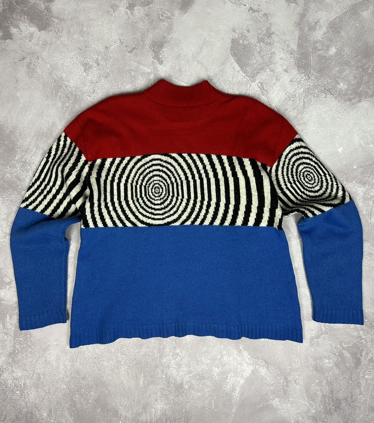 Walter Van Beirendonck W&LT Walter Van Beirendonck Big Logo Multicolor Sweater RARE Size US M / EU 48-50 / 2 - 11 Thumbnail
