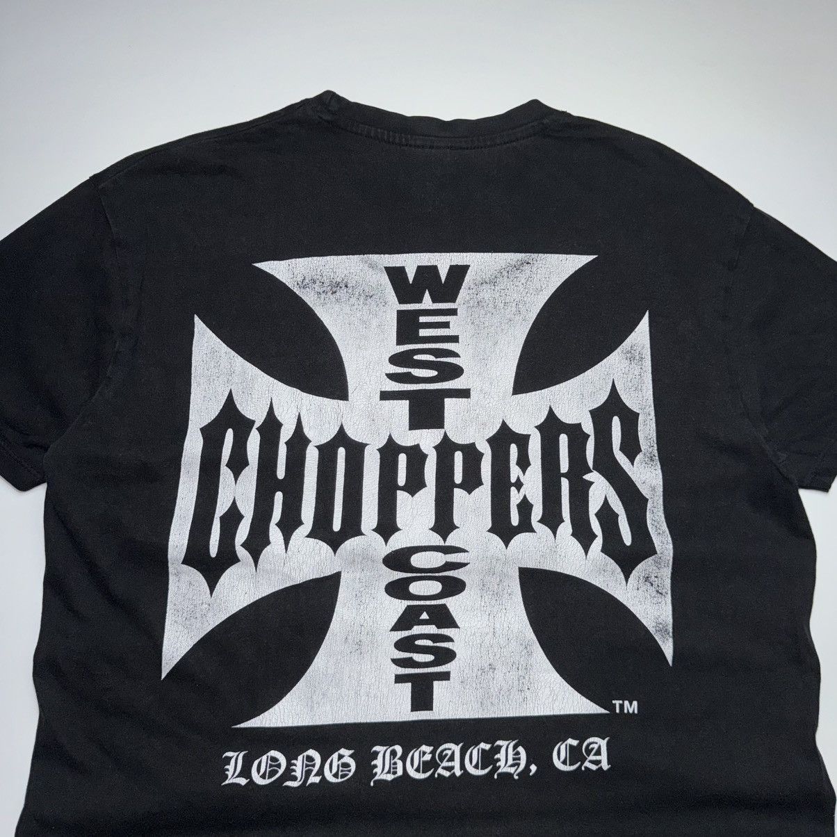West Coast Choppers Faded Black West Coast Choppers Tee T Shirt Size US M / EU 48-50 / 2 - 4 Thumbnail