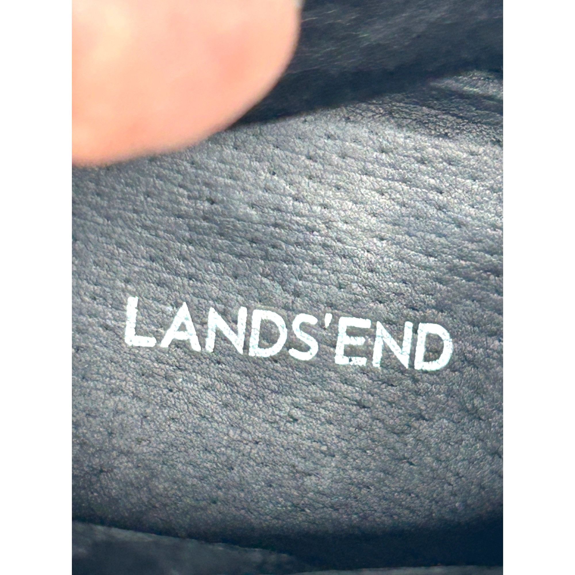 Lands' End Lands’ End Womens Ankle Boots 10 Brown Leather Suede Chunky Size US 10 / IT 40 - 4 Thumbnail