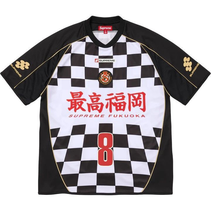 Supreme Supreme Emilio Pucci Soccer Jersey Black | Grailed
