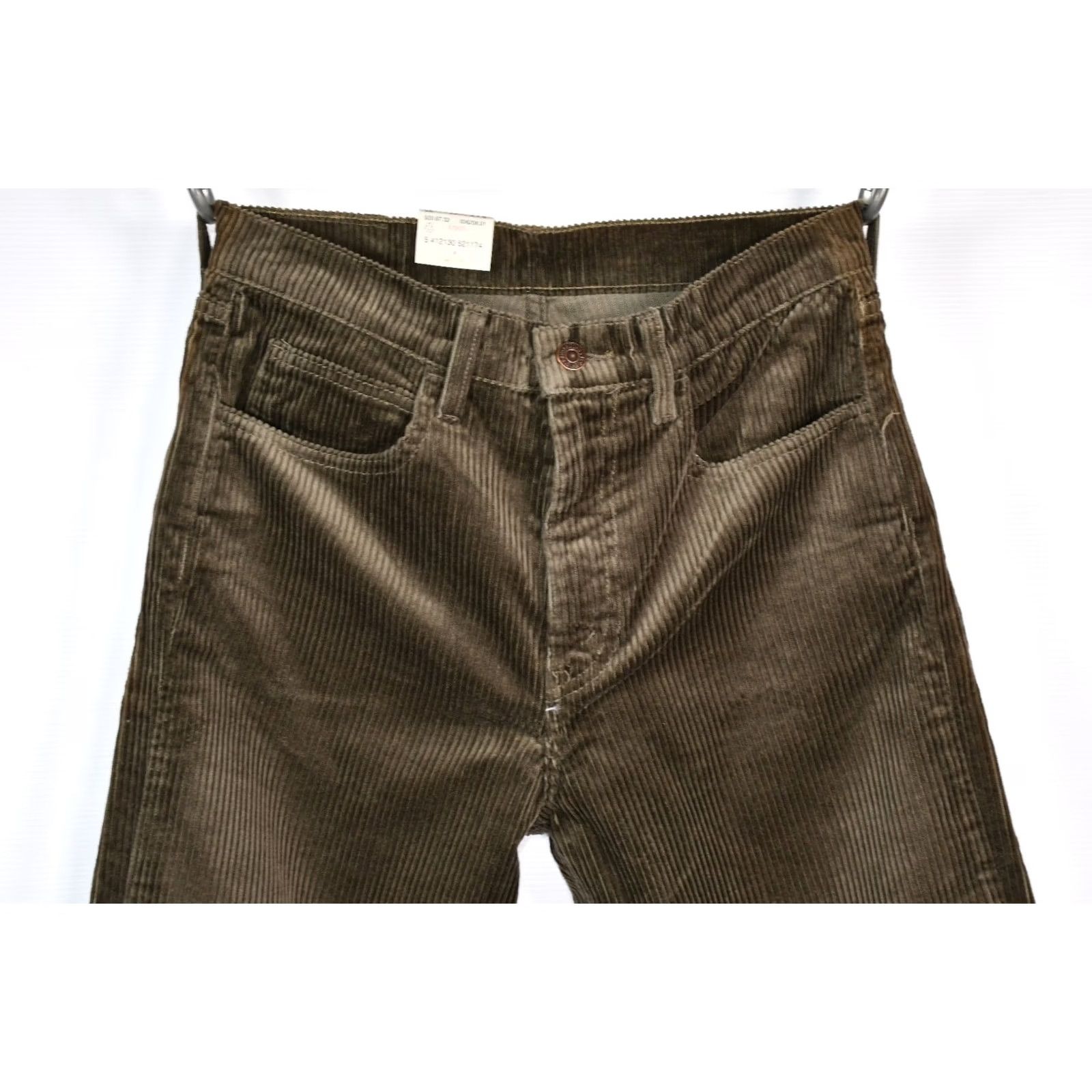 Levi's VINTAGE Levi's 520 Relaxed Straight Cord Dark Olive Green Men's Pants W30 L32 Size US 30 / EU 46 - 3 Thumbnail