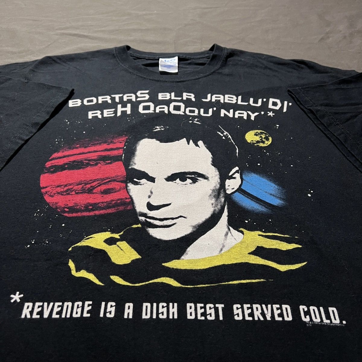 Vintage Vtg. Y2K StarTrek Sheldon Cooper Klingon Revenge Movie 2XL Size US XXL / EU 58 / 5 - 1 Thumbnail