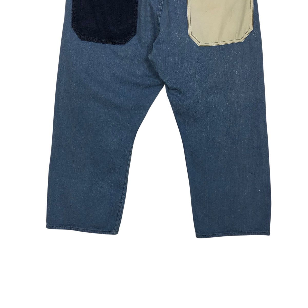 Japanese Brand 🔥VINTAGE CANTON OVERALLS PANTS INDIGO UNION MADE Size US 34 / EU 50 - 13 Thumbnail
