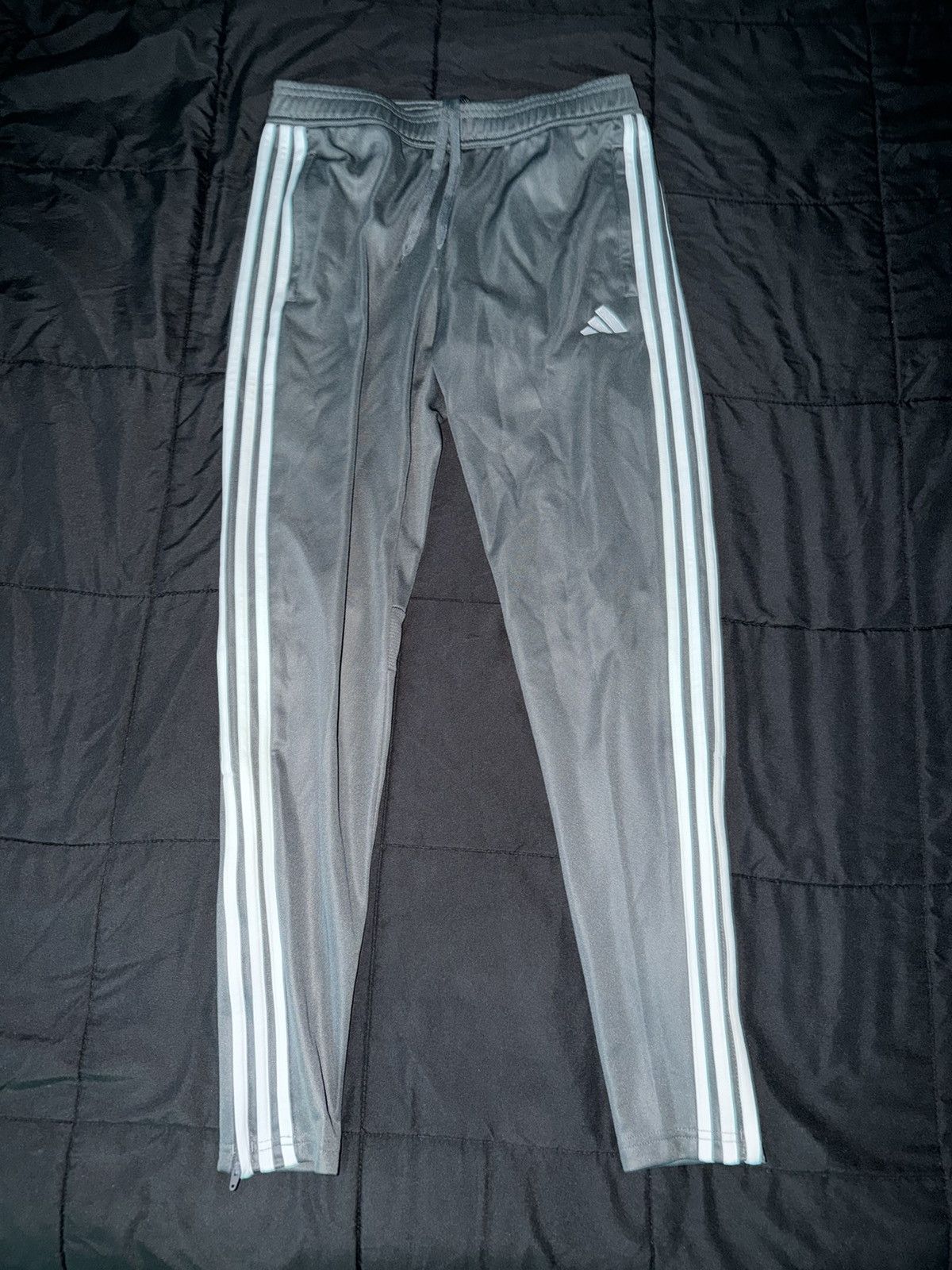 Adidas Gray Adidas Aeroready track pants Size US 29 - 1 Thumbnail