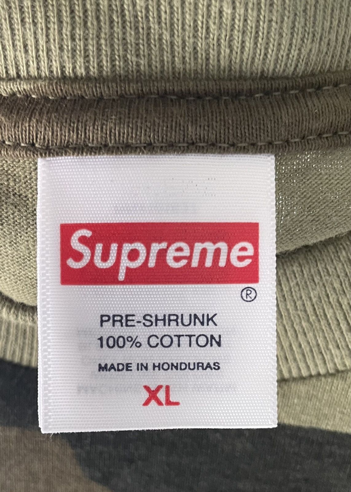 Supreme Supreme Skull Tee 'Woodland Camo' Size US XL / EU 56 / 4 - 3 Thumbnail
