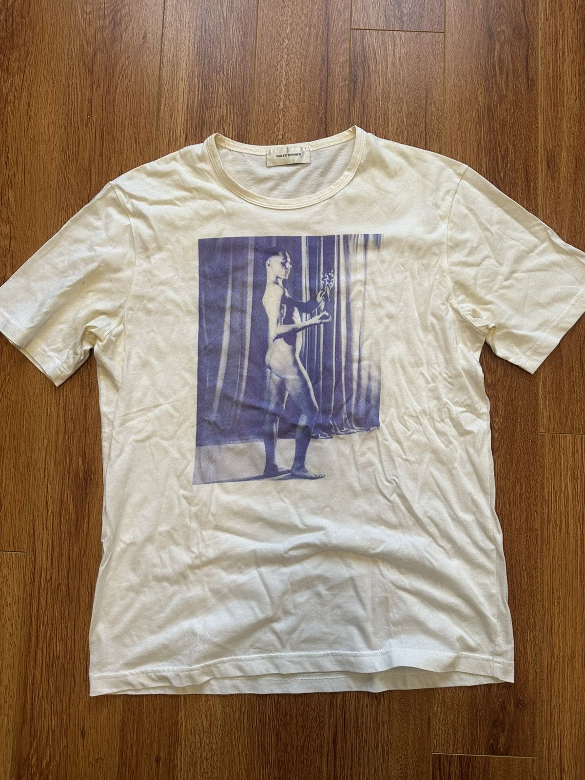 Wales Bonner Wales Bonner Blue Duets T-Shit Size US M / EU 48-50 / 2 - 1 Thumbnail