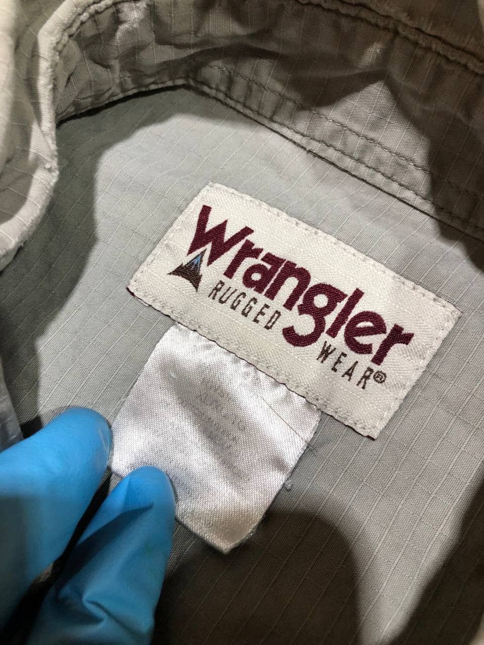 Wrangler Wrangler Button Up Shirt Mens Sz XL WESTERN SHIRT Size US XL / EU 56 / 4 - 2 Thumbnail