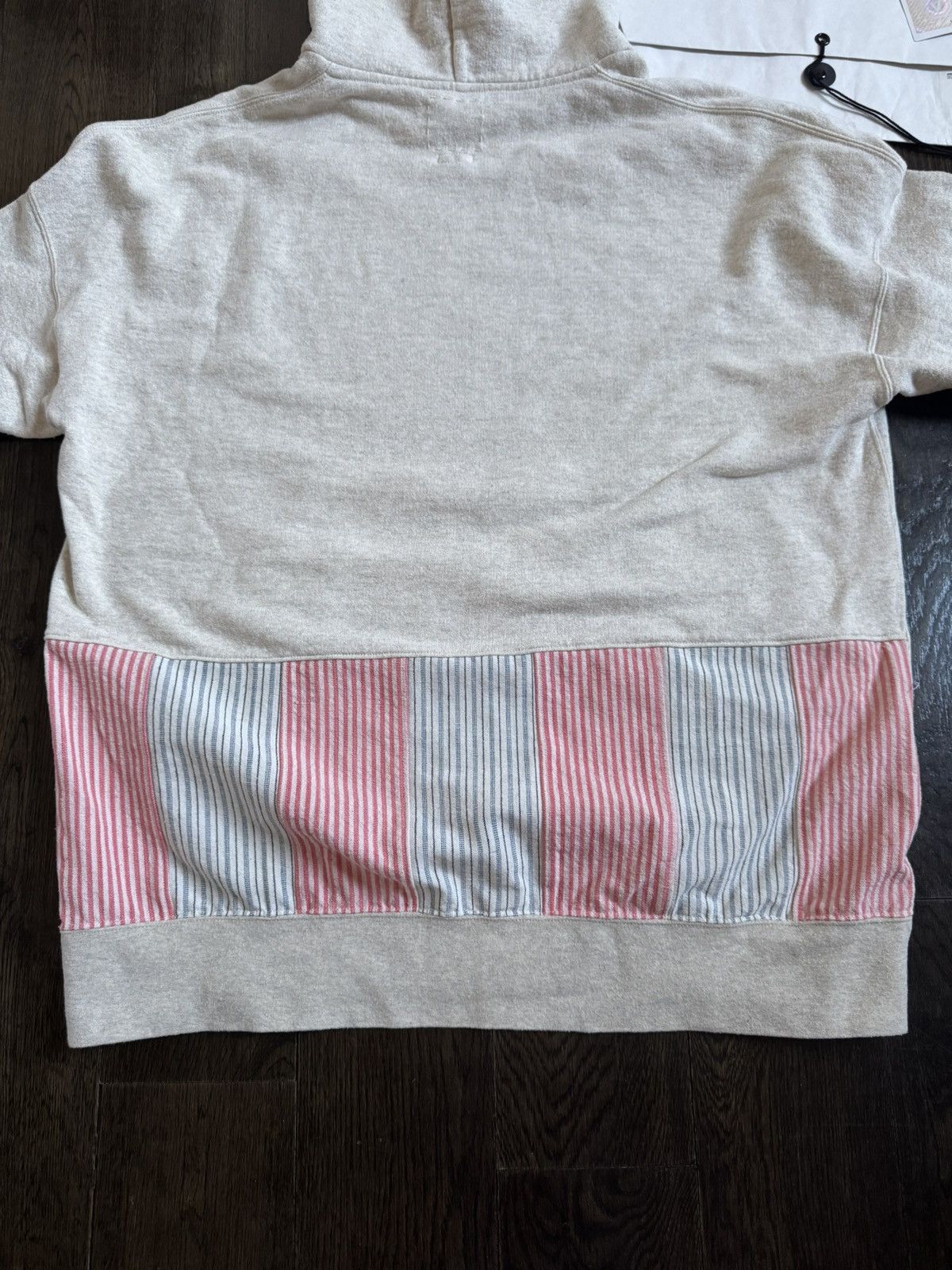 Visvim AW19 Jumbo Hoodie P.O. Stripes Size US L / EU 52-54 / 3 - 3 Thumbnail