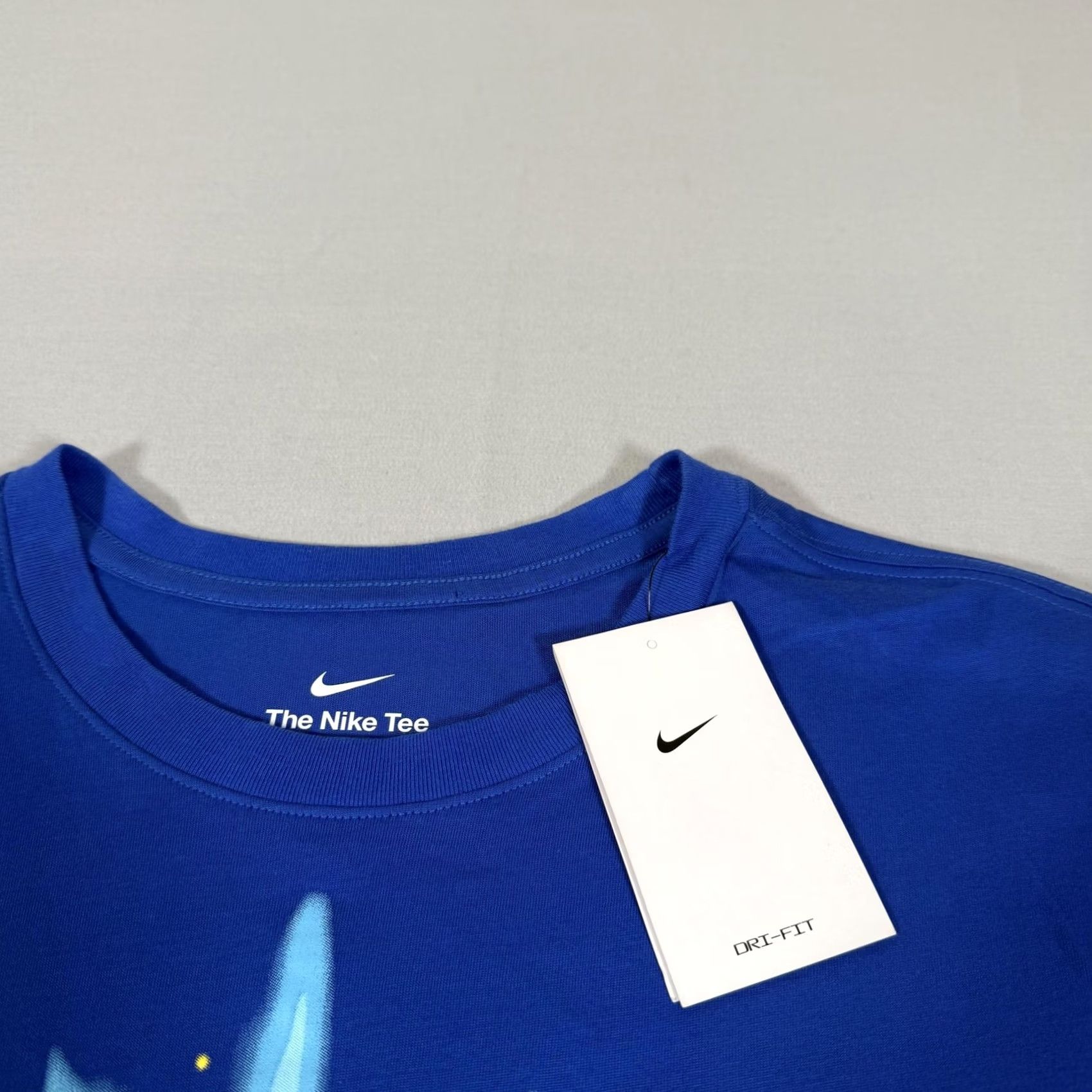 Nike Nike Dri-FIT Shirt Mens Large Blue Rafael Nadal Rafa Court Tennis Graphic Print Size US L / EU 52-54 / 3 - 3 Thumbnail
