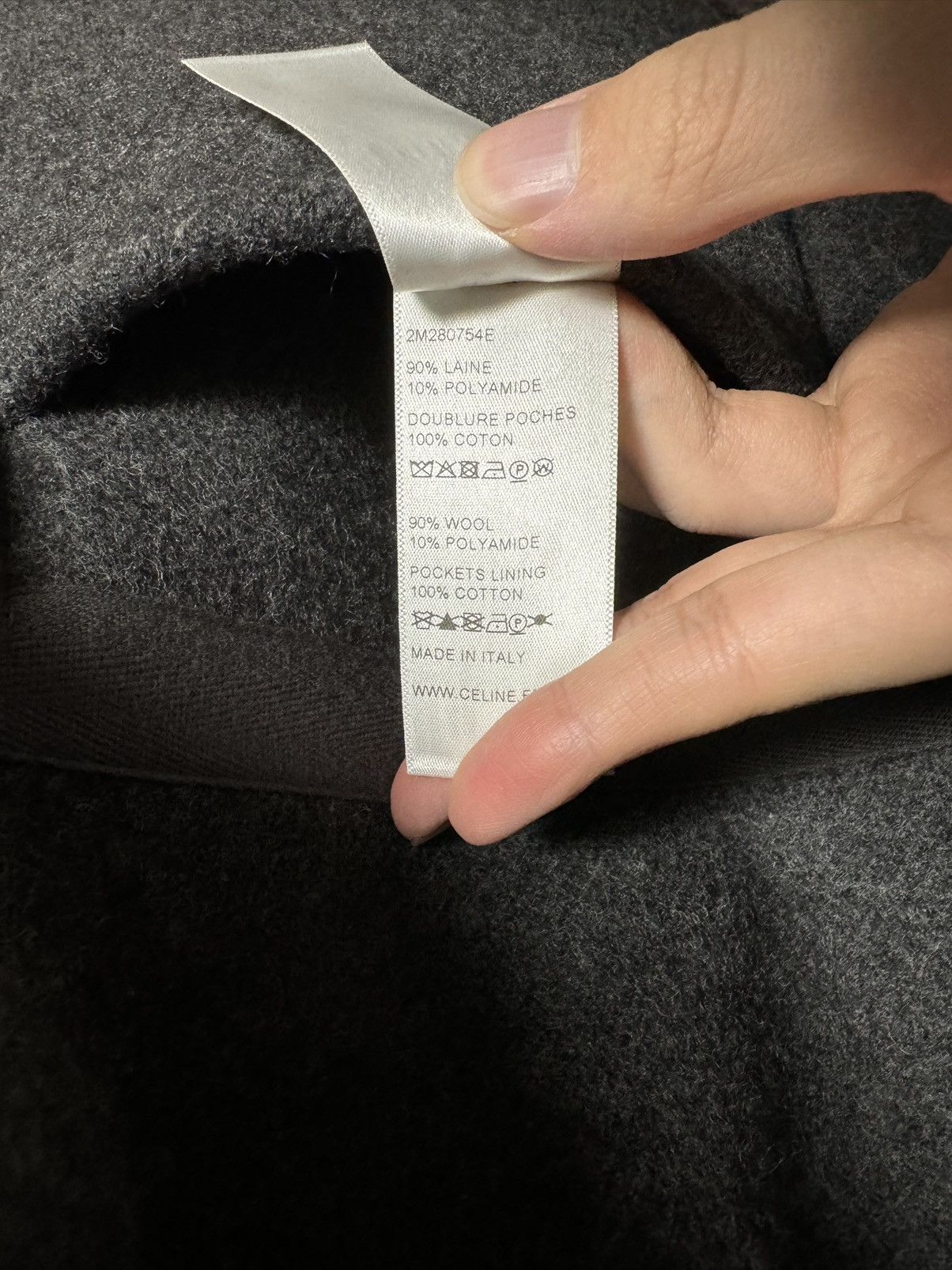 Celine AW19 Wool Duffle Coat Size US S / EU 44-46 / 1 - 4 Thumbnail