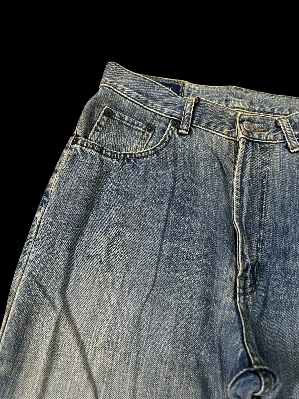 If Six Was Nine Flare Jean Vintage Edwin Something Mud Wash Jean Size US 28 / EU 44 - 7 Thumbnail