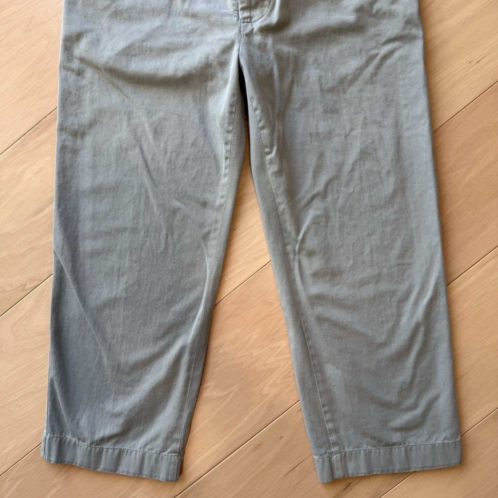 Marni Marni Pants Women's 30 Blue Cropped Chino Casual Minimalist Size 30" / US 8 / IT 44 - 4 Thumbnail