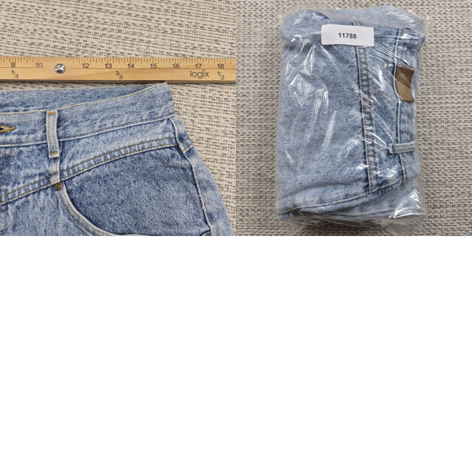 Vintage VTG L.L.Bean Jeans Womens 30x30 High Waist Tapered Denim 80s 90s USA Made Jeans Size 30" / US 8 / IT 44 - 9 Thumbnail