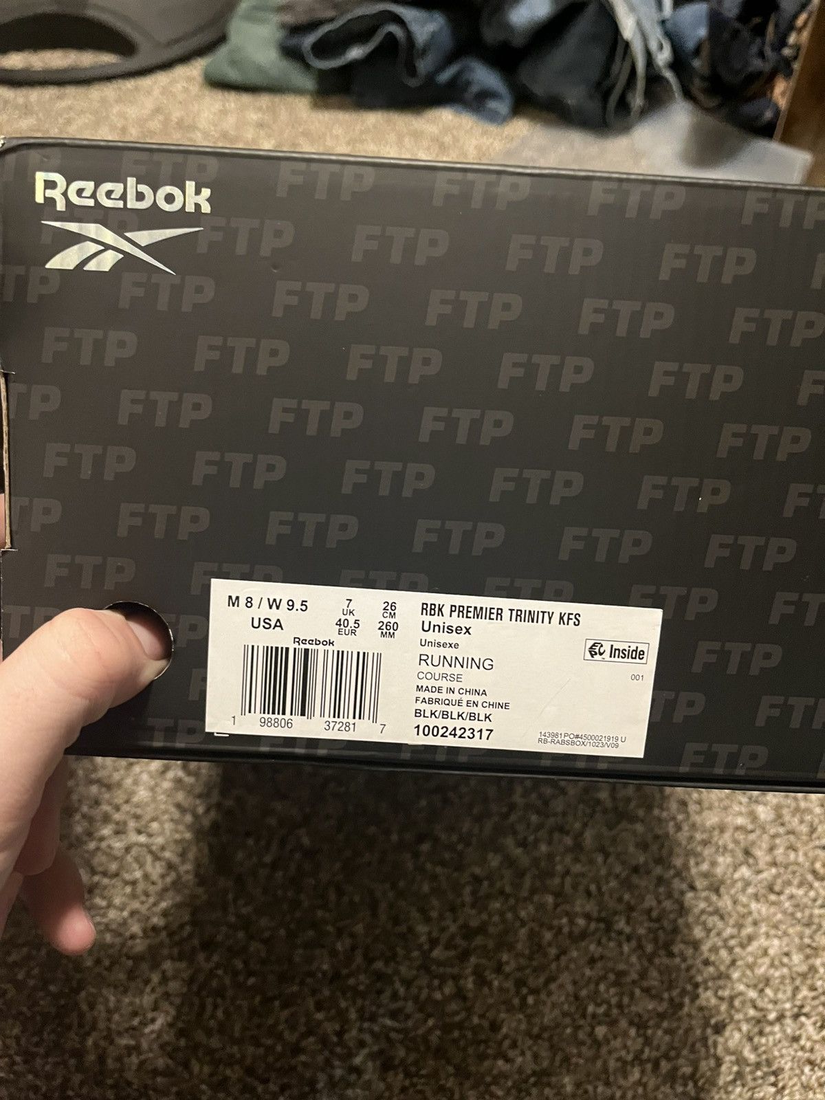 Fuck The Population reebok FTP Size US 8 / EU 41 - 10 Thumbnail
