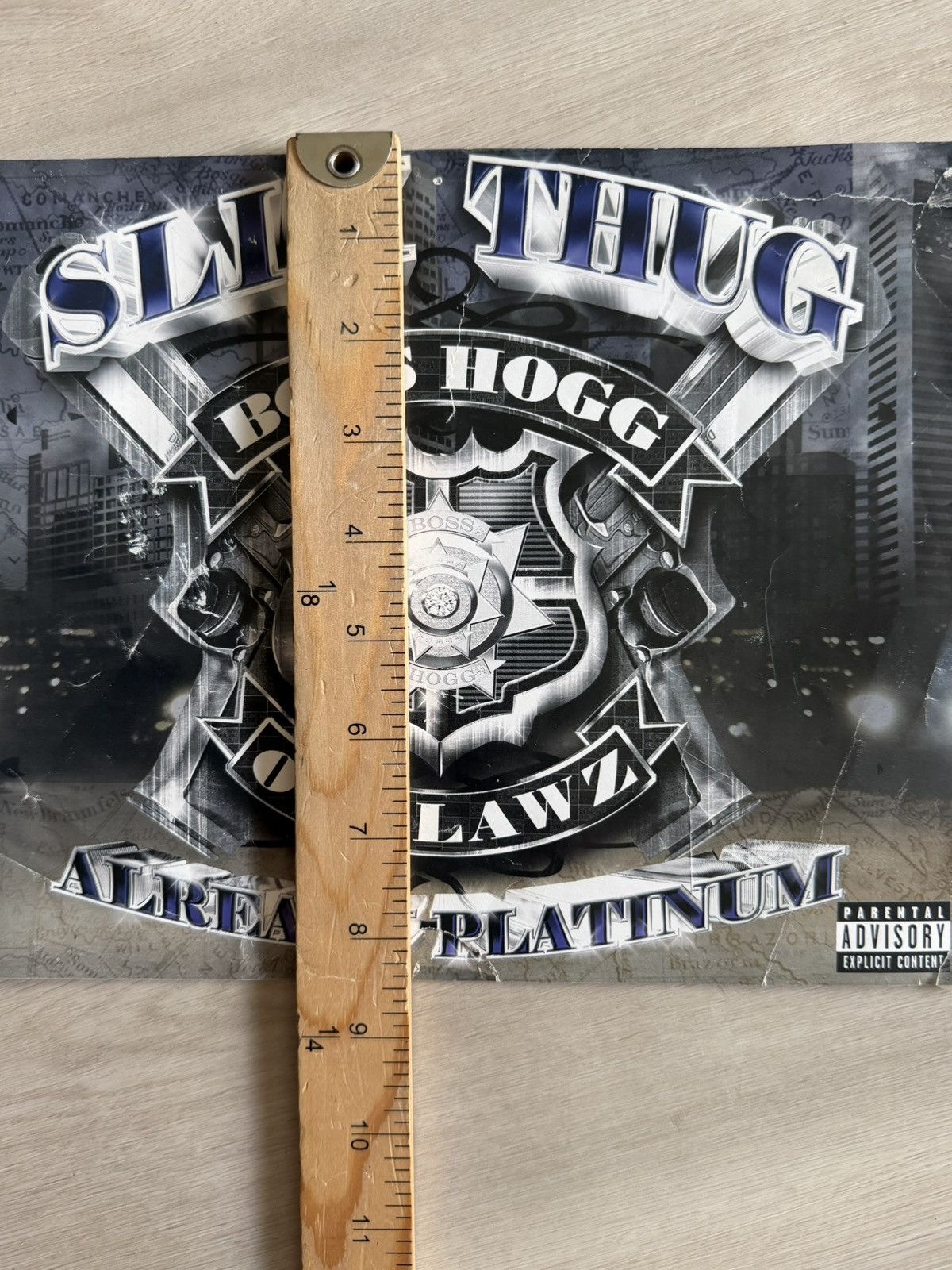 Vintage Vintage Y2K Slim Thug Already Platinum Promo Poster *** Size ONE SIZE - 7 Thumbnail