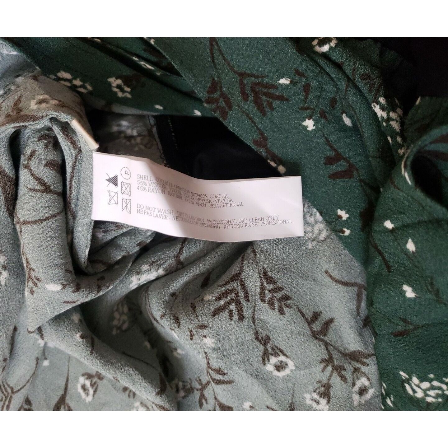 Other Revolve x Capulet Bodysuit Top Womens XS Green Floral Daria Size XS / US 0-2 / IT 36-38 - 12 Thumbnail