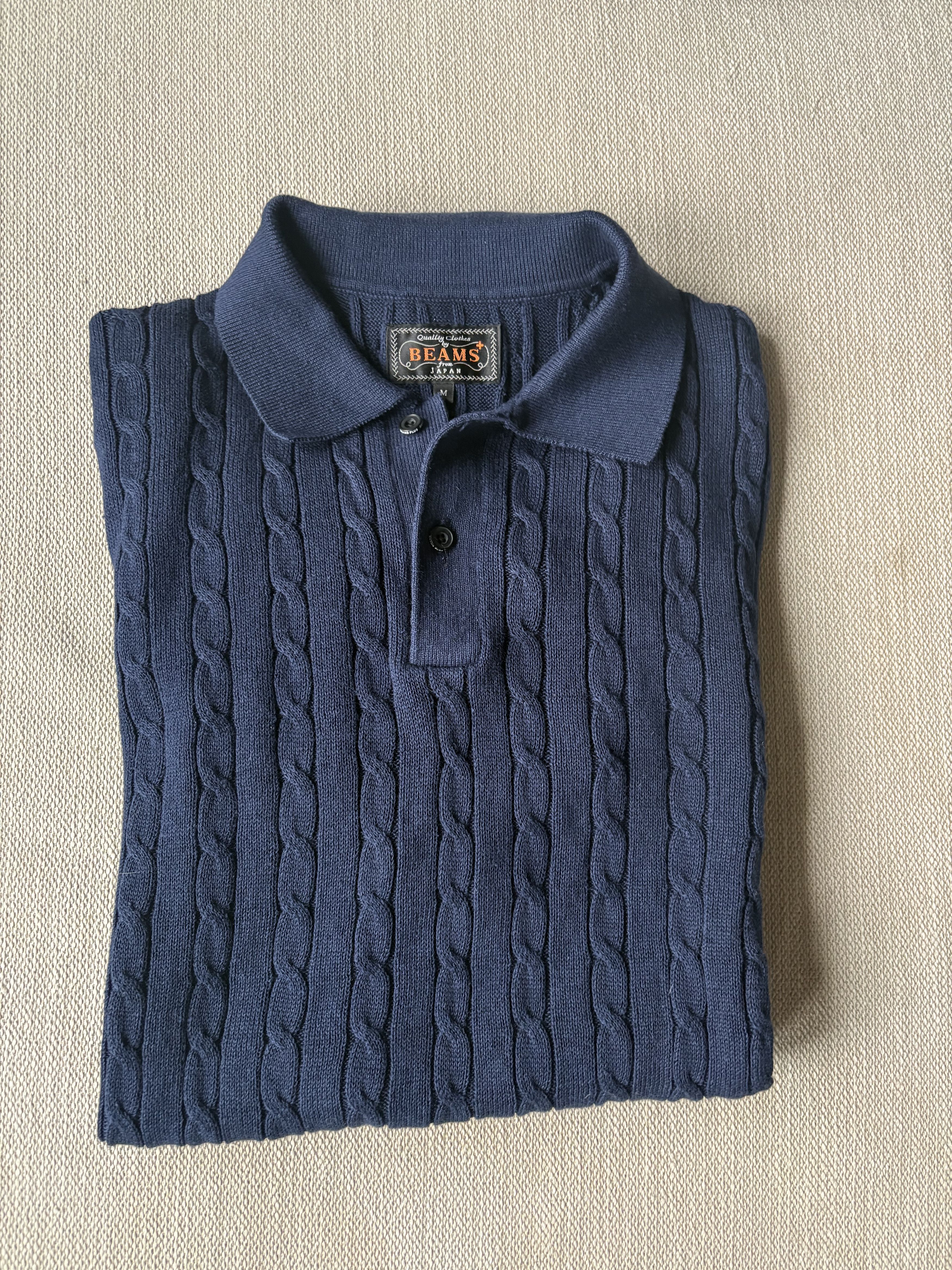Beams Japan Beams Knit Polo Size US M / EU 48-50 / 2 - 1 Thumbnail