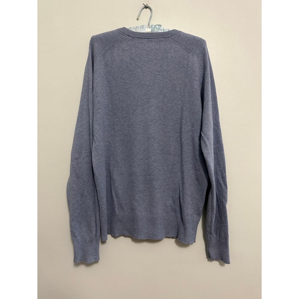 Original Penguin Penguin french blue vneck cotton sweater size L Size US L / EU 52-54 / 3 - 3 Thumbnail
