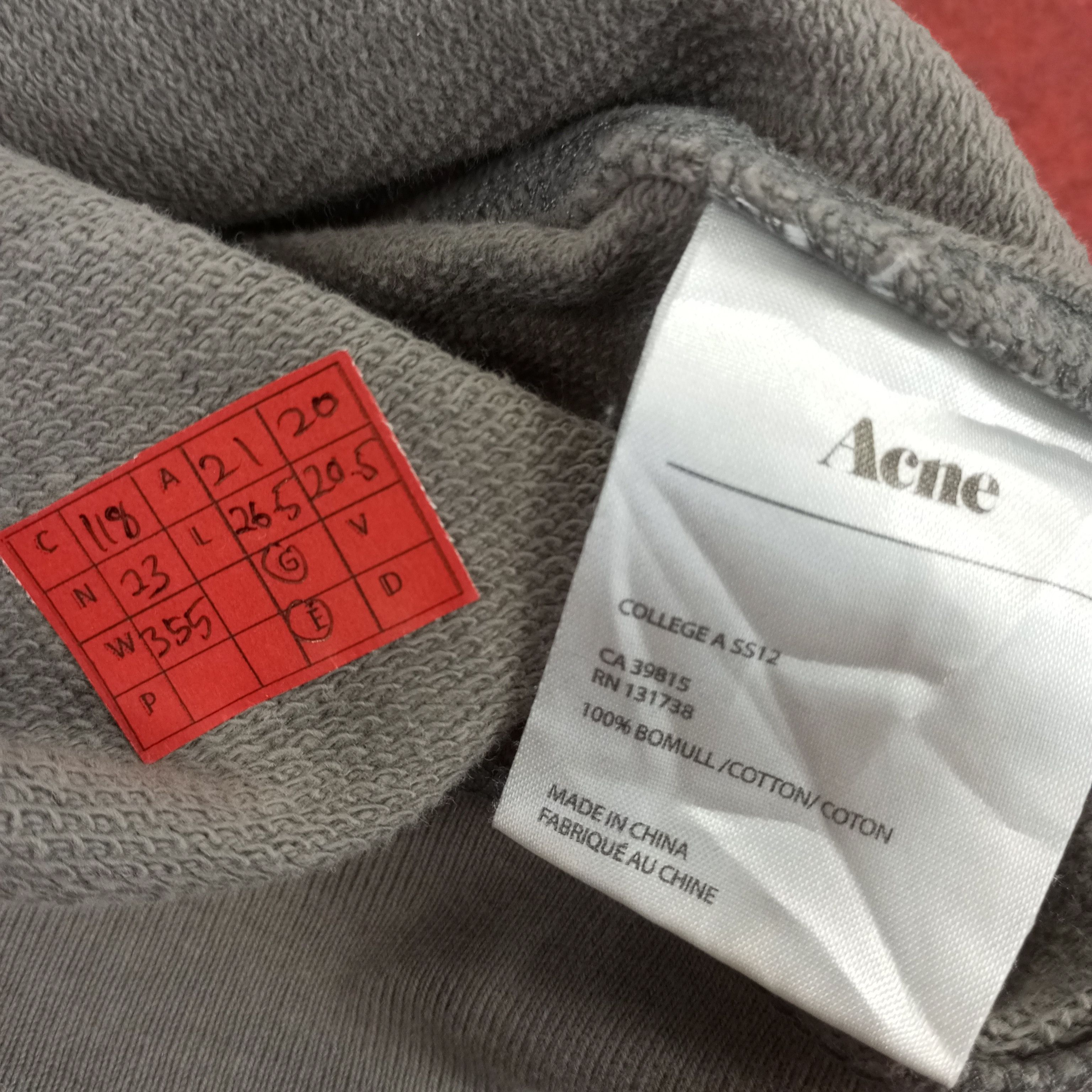 Acne Studios × Vintage Acne Studios Sweatshirt Streetwear Style Size US M / EU 48-50 / 2 - 7 Thumbnail