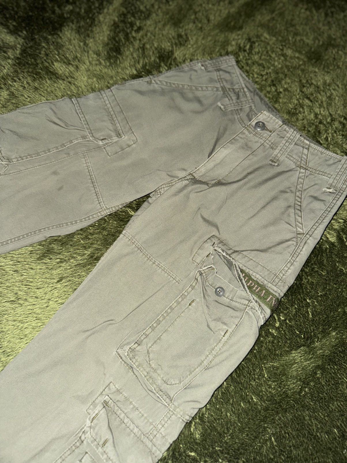 Alpha Industries [S] Alpha Industries Japan Release Multi Cargo Pants Sage Size US 30 / EU 46 - 5 Thumbnail