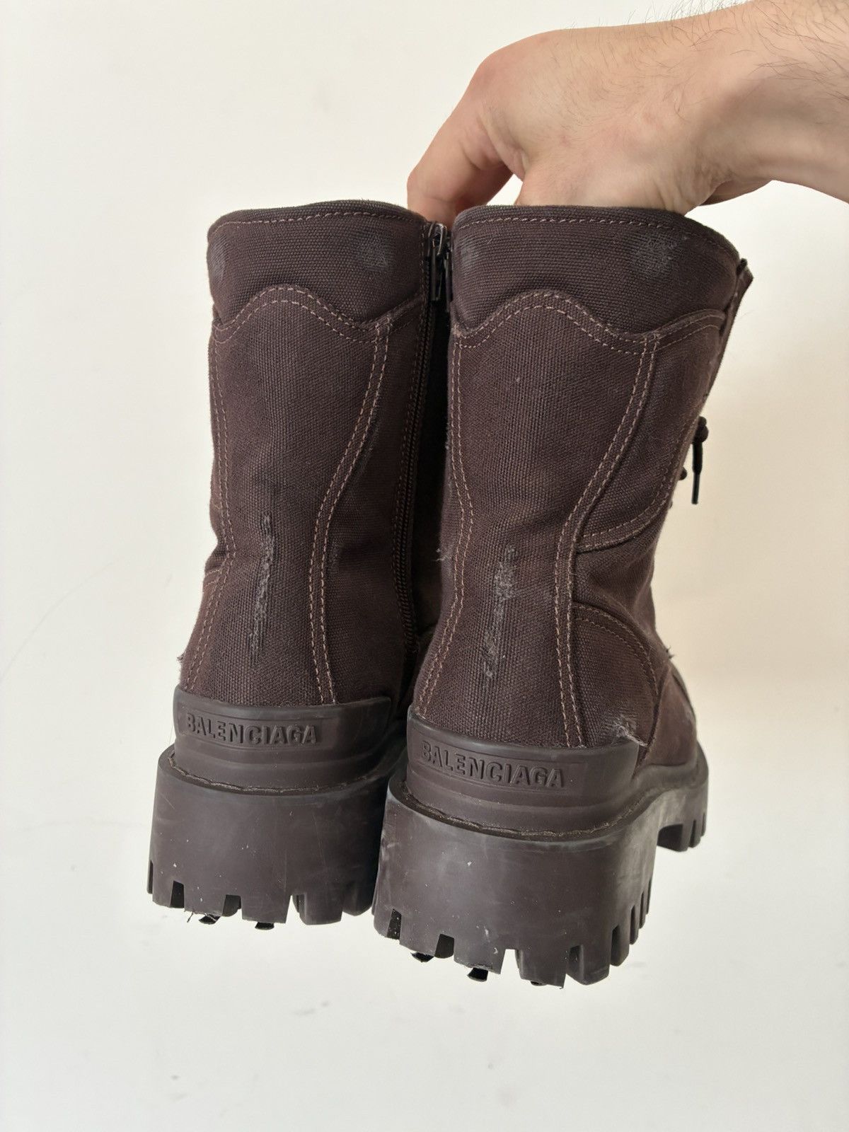 Balenciaga Balenciaga SS22 Distressed Striker Boots Size US 9.5 / EU 42-43 - 7 Thumbnail