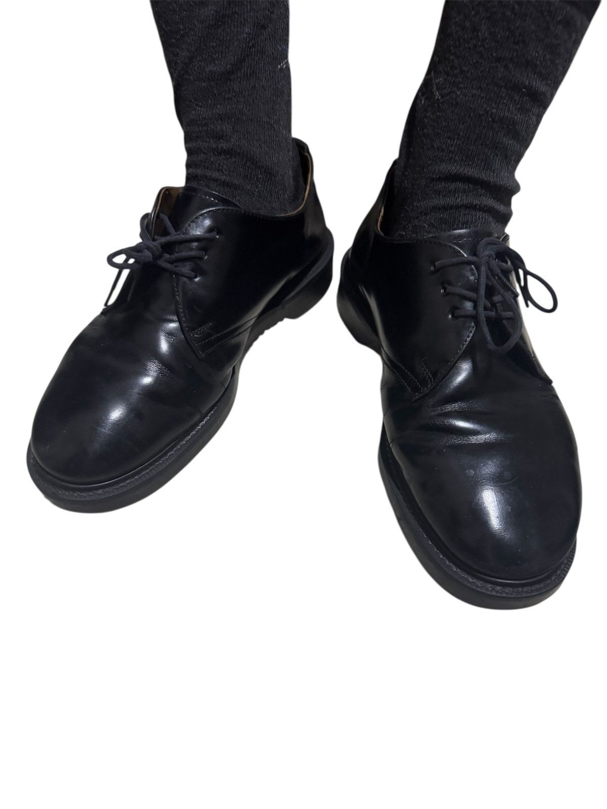 Genuine Leather × George Cox 🏴󠁧󠁢󠁥󠁮󠁧󠁿 Vtg George Cox Unisex 1461 Boanil Brush Casual Shoes Size US 10 / EU 43 - 11 Thumbnail