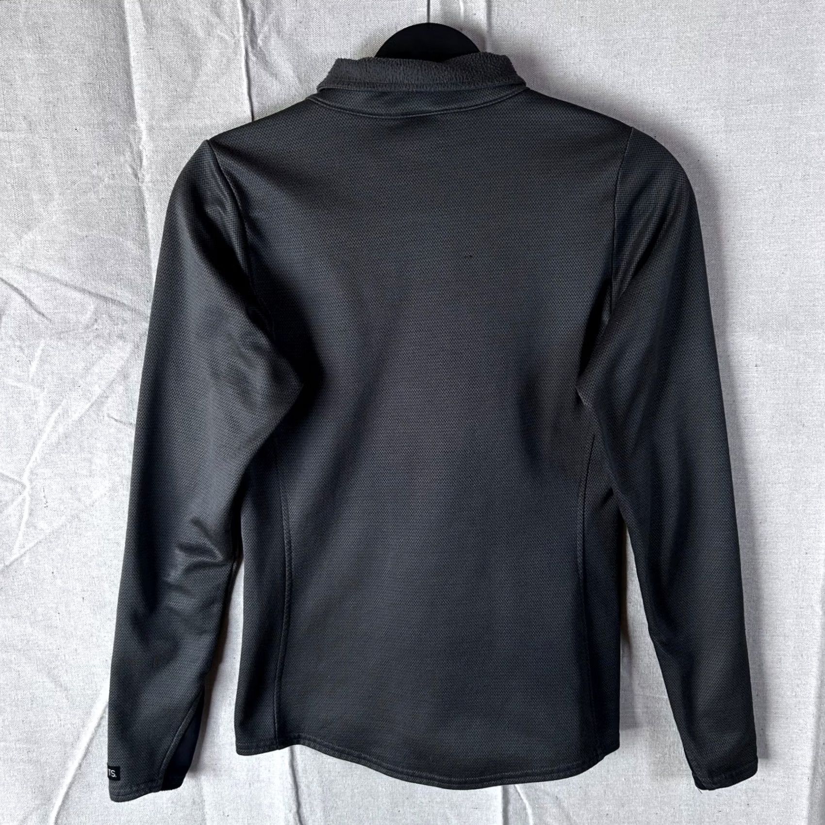 Vintage Kerrits Womens Small Gray Fleece Quarter Zip Equestrian Riding Top Made in USA Size S / US 4 / IT 40 - 4 Thumbnail