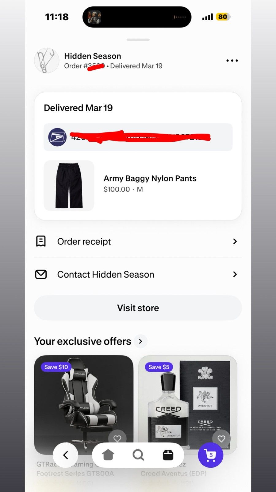 Other Hidden Season Army Baggy Nylon Pants Size US 36 / EU 52 - 5 Thumbnail