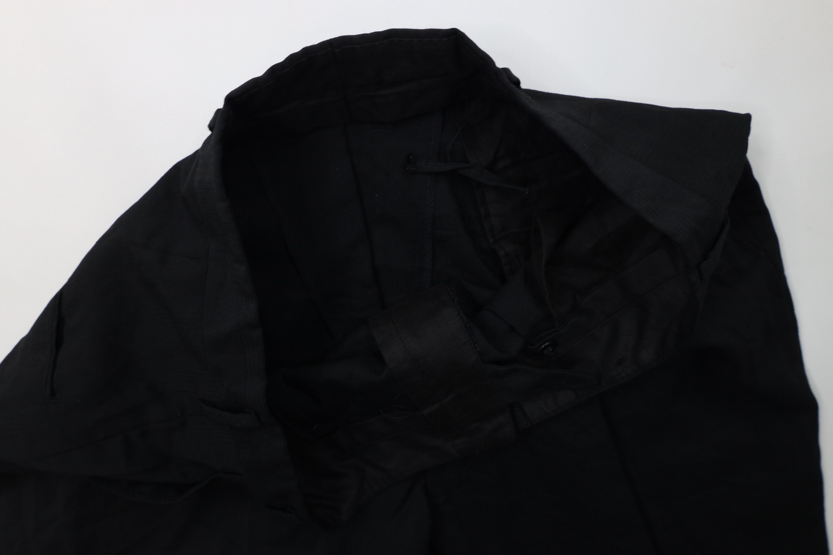 Vintage Vintage 50s Rockabilly Gabardine Chino Pants Black Plaid USA Size US 34 / EU 50 - 7 Thumbnail