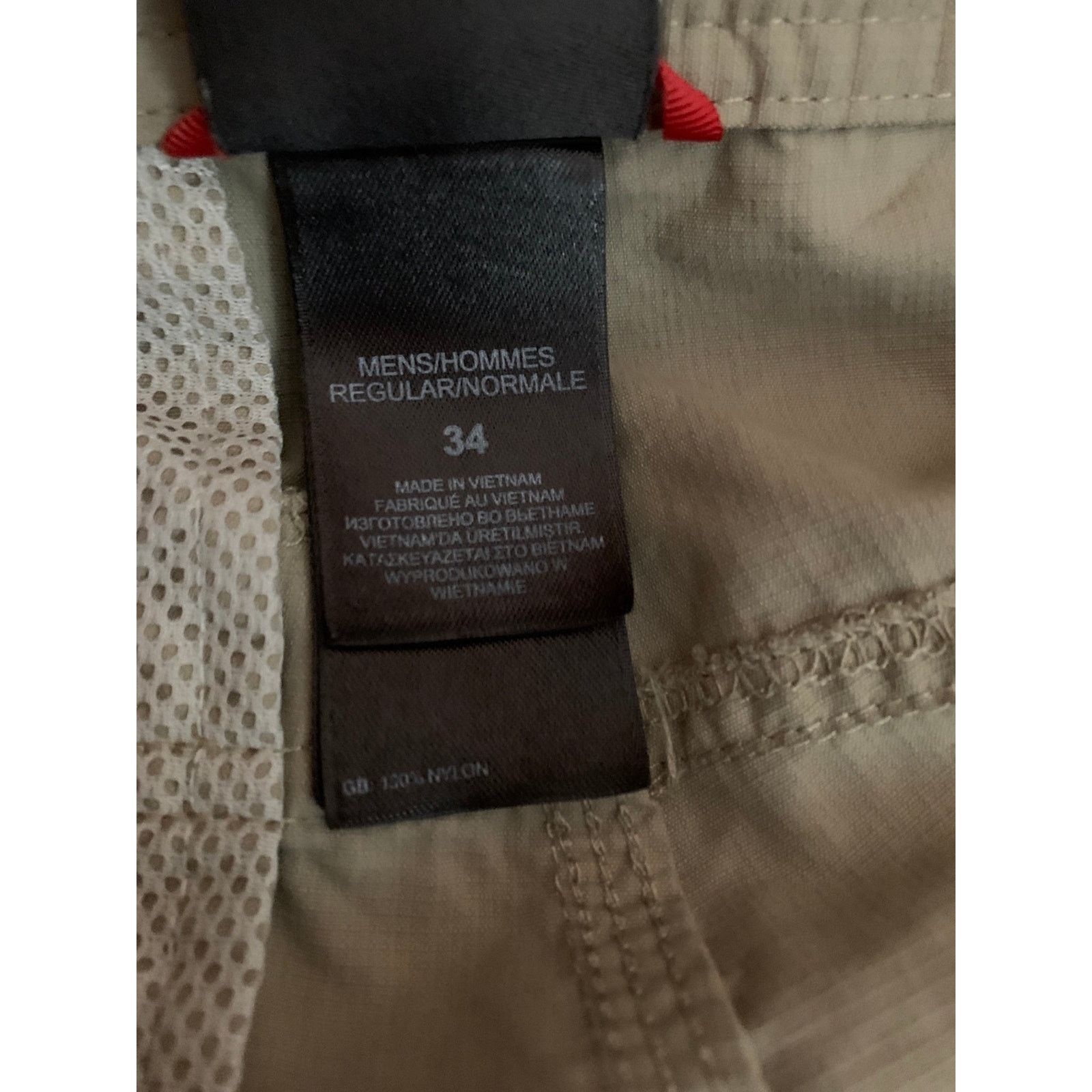 The North Face The North Face Cargo Shorts Men's 34 Belted Nylon Khaki Size US 34 / EU 50 - 7 Thumbnail