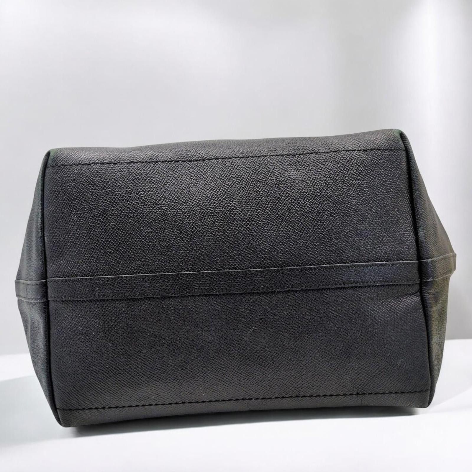 Coach Coach - Black Leather Handbag Size ONE SIZE - 4 Thumbnail