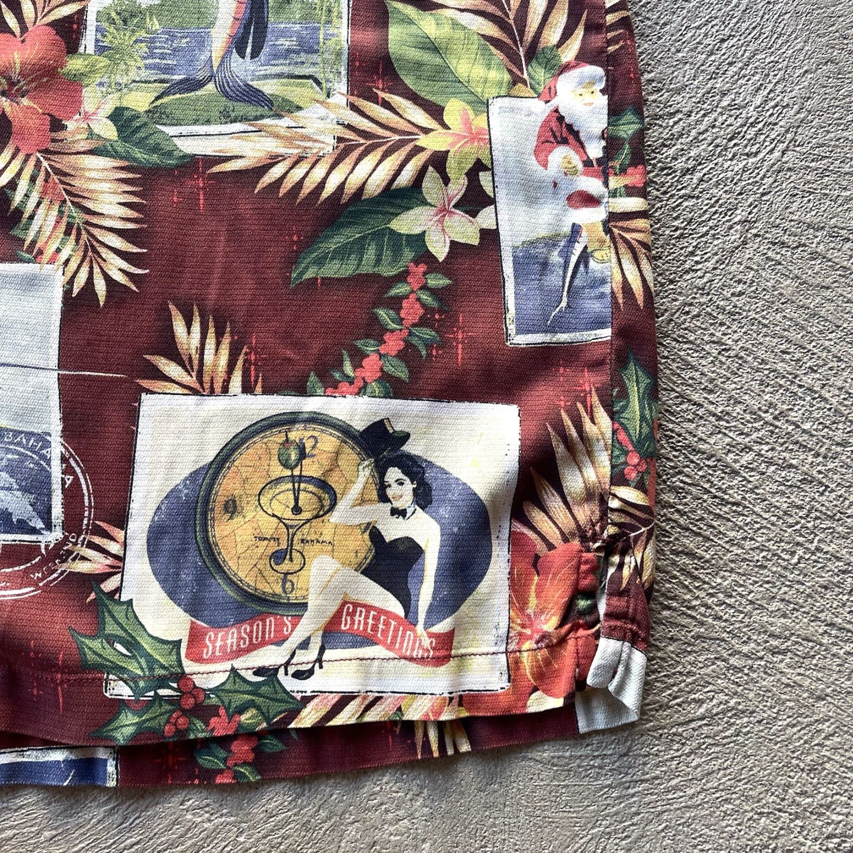 Tommy Bahama Tommy Bahama Shirt Mens Large Red Silk Button-Up Short Sleeve Christmas Hawaiian Beach Shirt Mens Large Red Silk Button-Up Christmas Hawaiian Beach Size US L / EU 52-54 / 3 - 4 Thumbnail