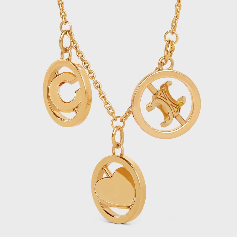 Celine o1loc1c1124 Size:OS / Separables Swivel Bracelet in Golden Size ONE SIZE - 2 Thumbnail