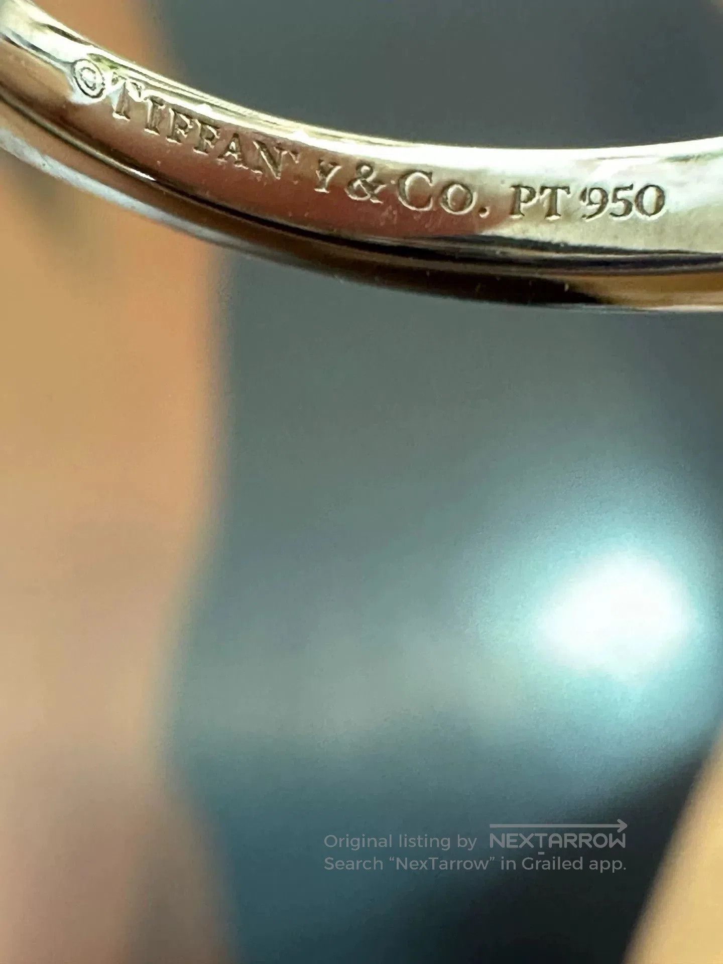 Tiffany & Co. Tiffany Ribbon 0.50ct Solitaire Ring. Size ONE SIZE - 6 Thumbnail