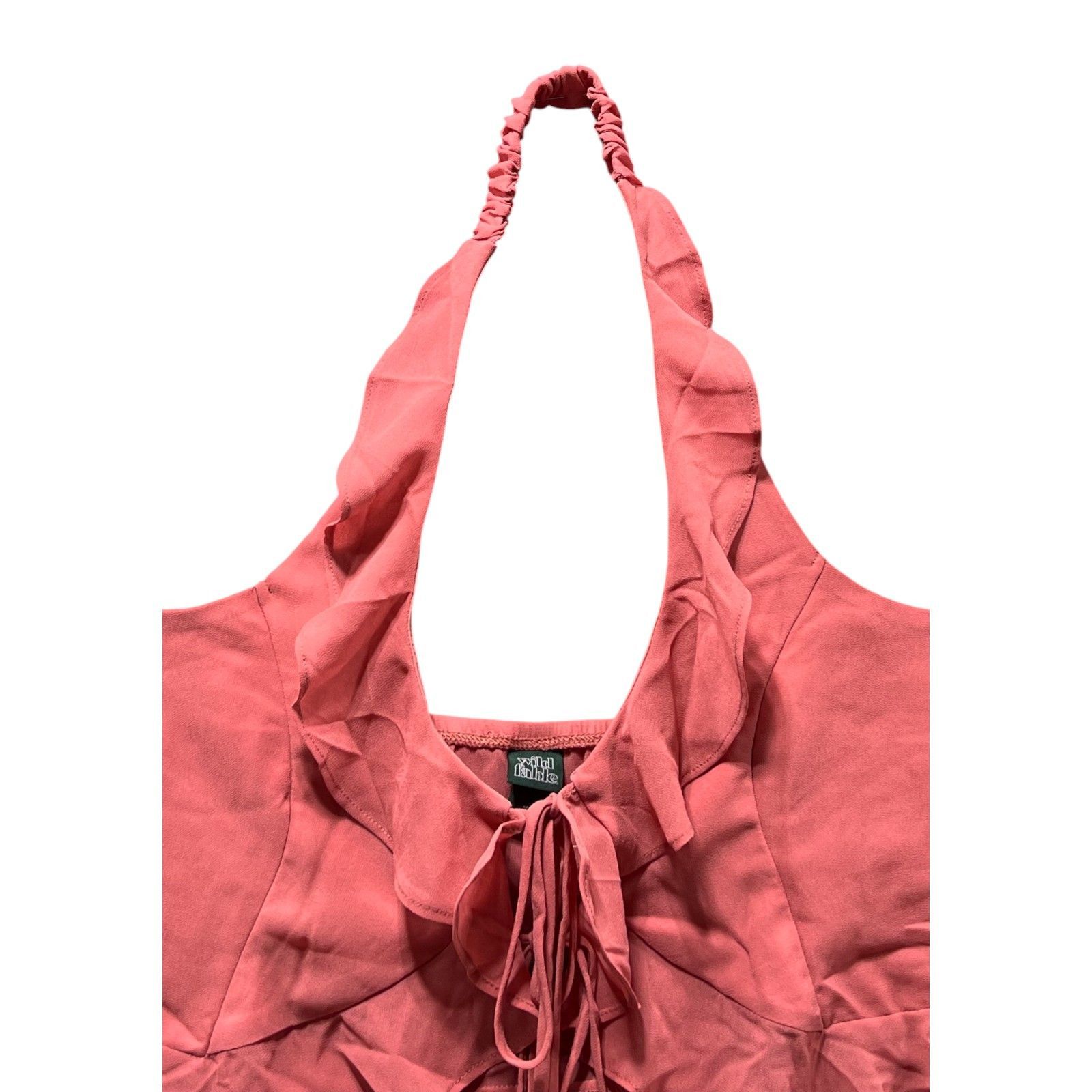 Other Wild Fable - Women's Ruffle Chiffon Flyaway Halter Top - Sal Size M / US 6-8 / IT 42-44 - 17 Thumbnail