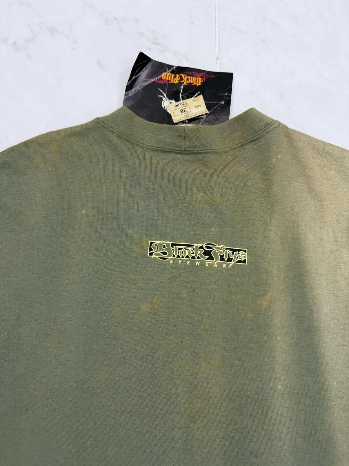Shorty's Skateboards Vintage RARE 90s BLACK FLYS "Elvis Fly" Elvis Presley Tee Size US L / EU 52-54 / 3 - 12 Thumbnail