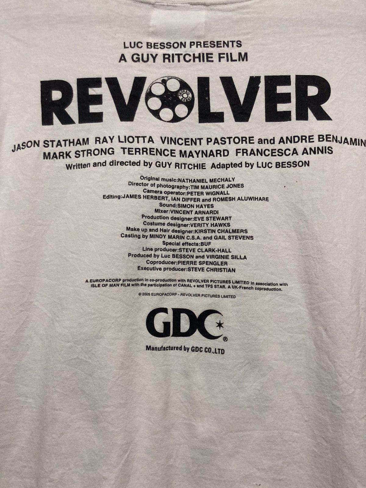 Japanese Brand × Vintage Vintage 05 Revolver Movie X Gdc Japanese Brand Tshirt Size US S / EU 44-46 / 1 - 6 Thumbnail