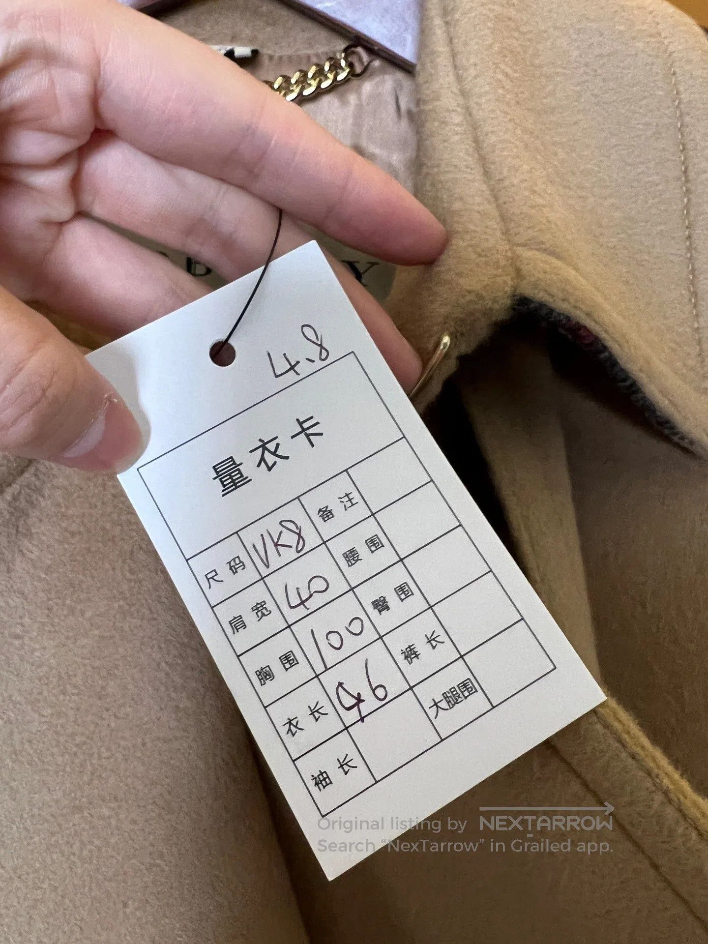 Burberry Burberry Cashmere Overcoat| Size XS / US 0-2 / IT 36-38 - 5 Thumbnail