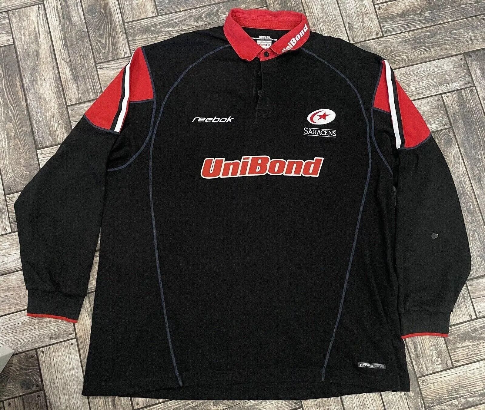 Reebok VINTAGE SARACENS CANTERBURRY SHIRT RUGBY LOT OF 3 JERSEY Size US XL / EU 56 / 4 - 2 Thumbnail