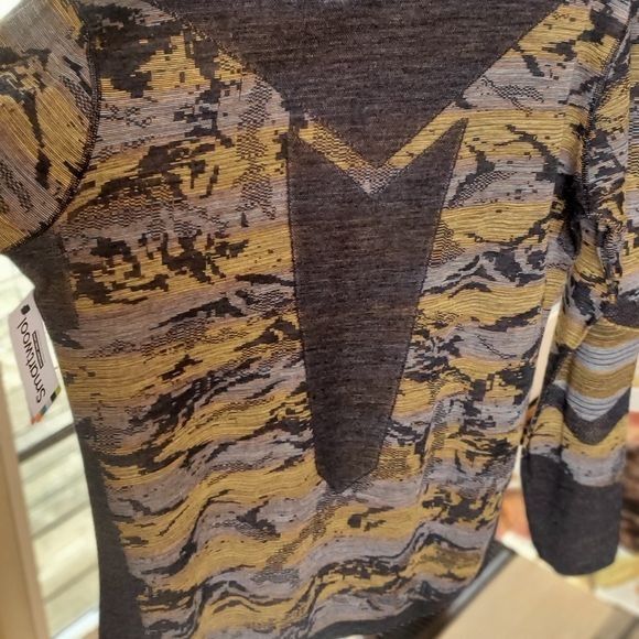 Vintage Smartwool Intraknit Thermal CRW Honey Gold Mountain Long Slv Size US XL / EU 56 / 4 - 7 Thumbnail