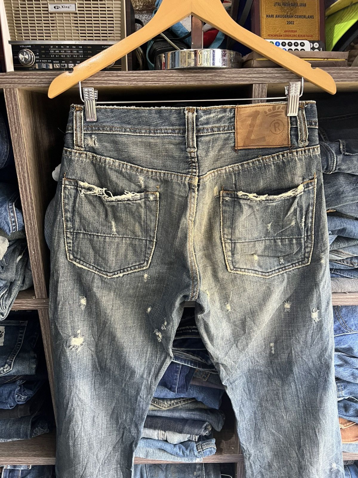 Z Brand 🔥Vintage Z Brand Distressed Denim Size US 31 - 11 Thumbnail