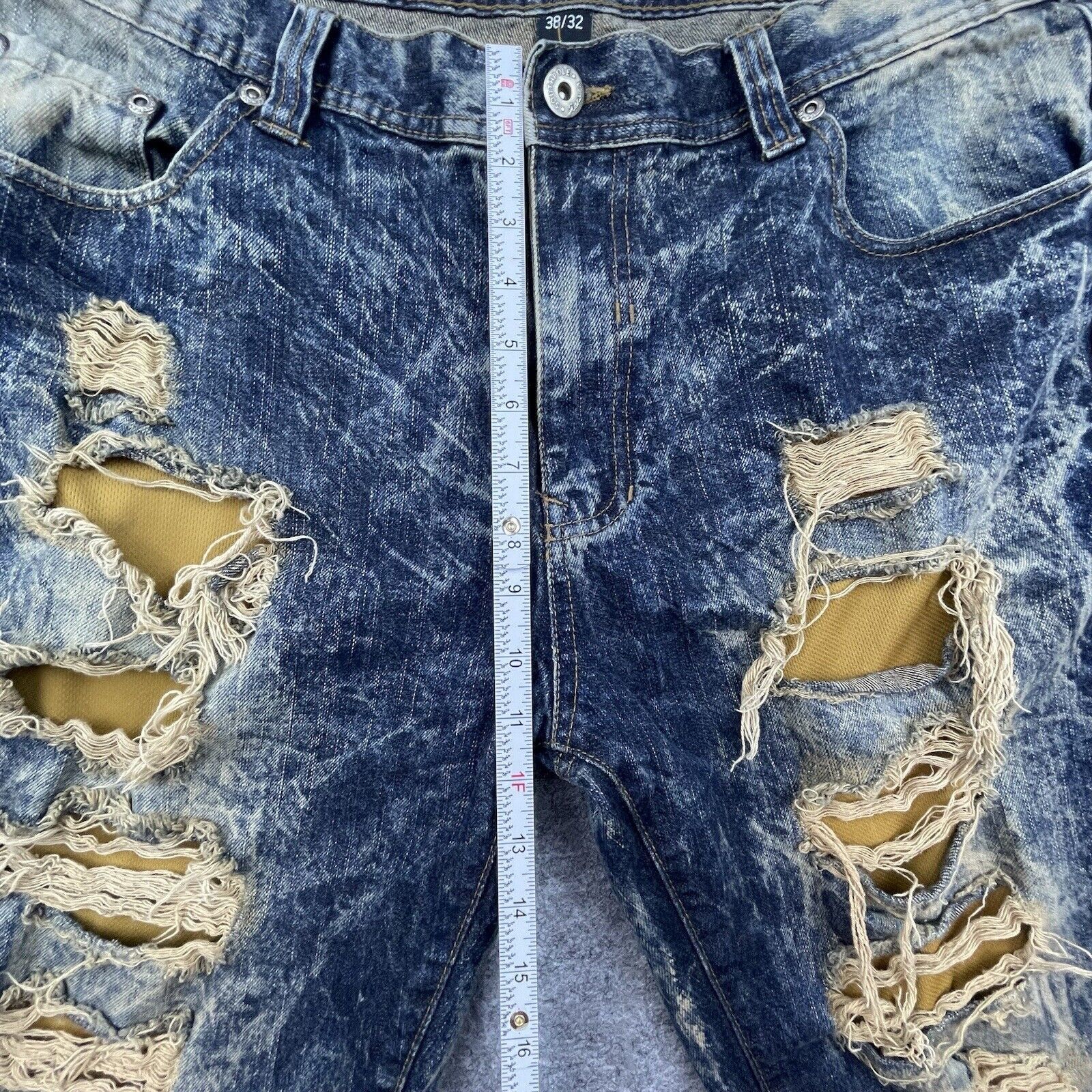 Southpole Southpole Jeans Mens 38 Y2K Streetwear Acid Ripped Thrashed Size US 38 / EU 54 - 7 Thumbnail