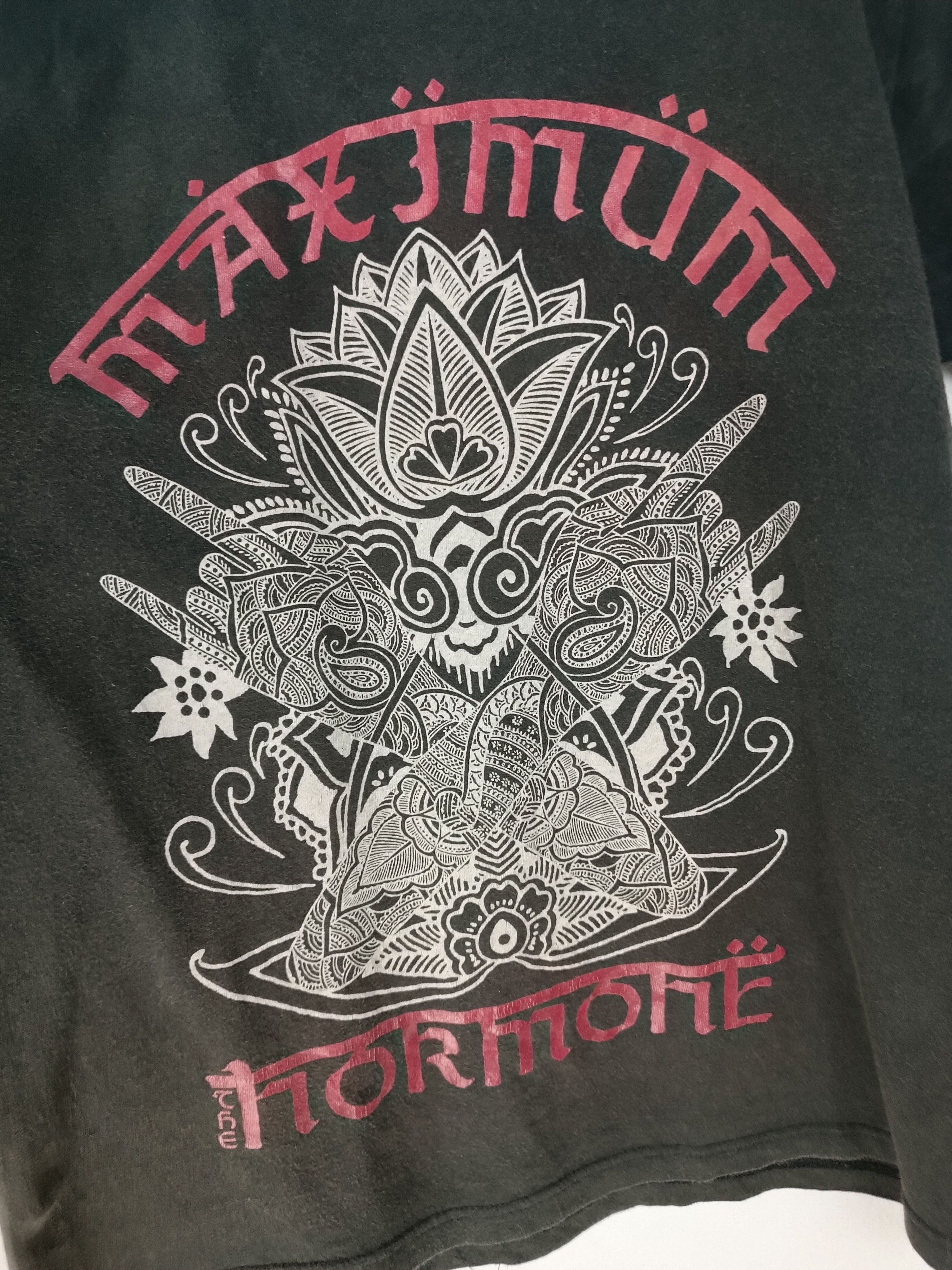 Band Tees VINTAGE Y2K FADED MAXIMUM THE HORMONE TEE babymetal brahman Size US M / EU 48-50 / 2 - 8 Thumbnail