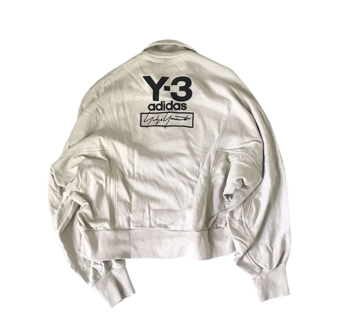 Yohji Yamamoto Yohji yamamoto y-3 half zip logo jacket Size US S / EU 44-46 / 1 - 1 Thumbnail