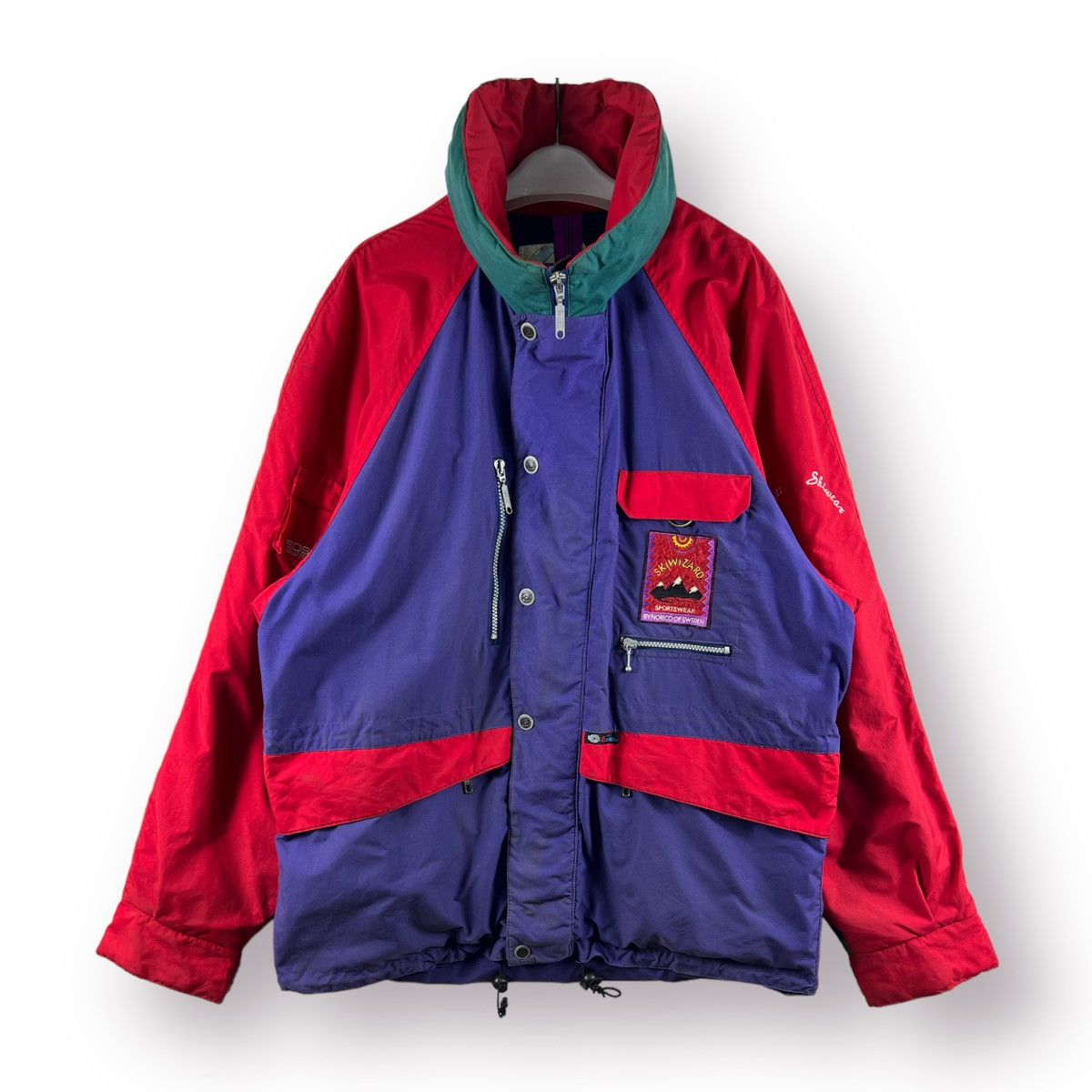 🔥 Vintage Y2K Norico Skiwizard Sweden Skiwear