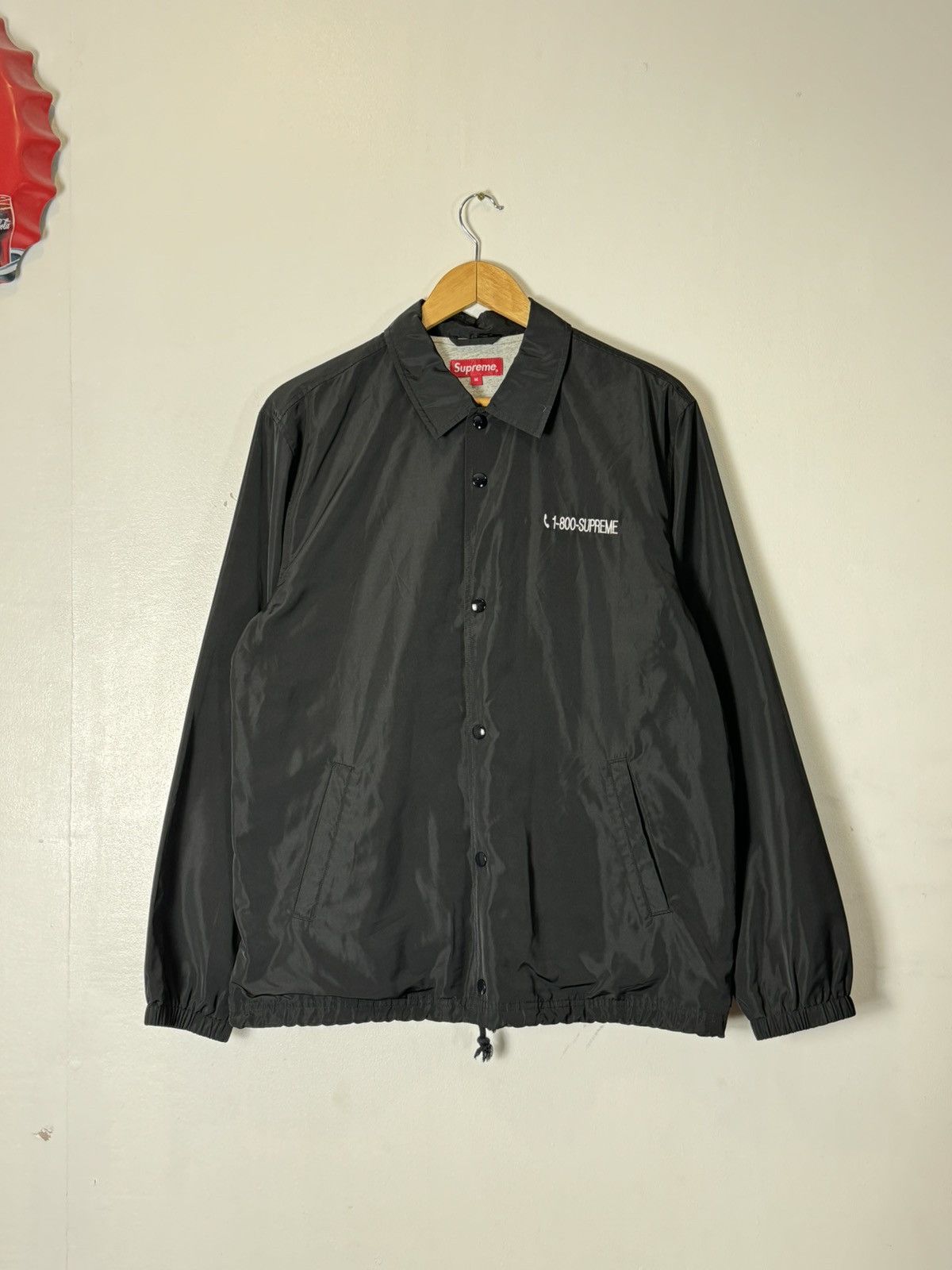 Supreme Supreme | Coach Jacket | 📞 1-800-Supreme Size US M / EU 48-50 / 2 - 2 Thumbnail