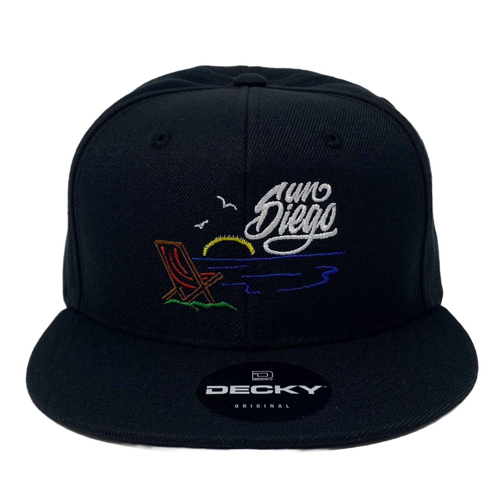 Other San Diego SD CA SUN Beach SoCal PCH Mexico Bay Snapback Hat Size ONE SIZE - 3 Thumbnail