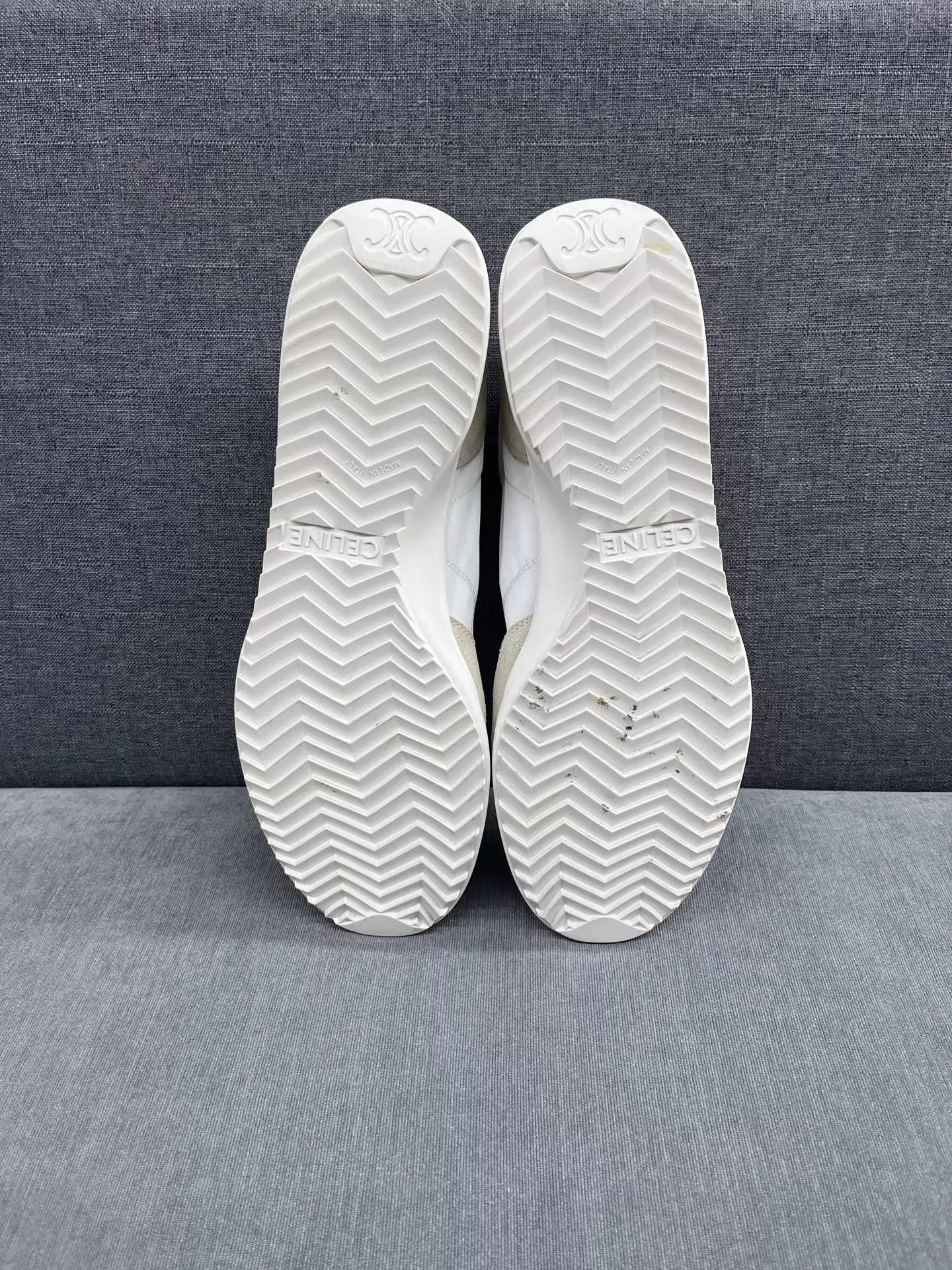 Celine CELINE Racer Triomphe Sneaker Ivory 43 99 New Size US 10 / EU 43 - 6 Thumbnail